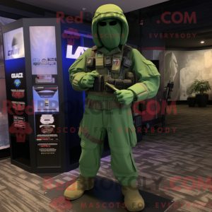 Postava maskota Green Gi...