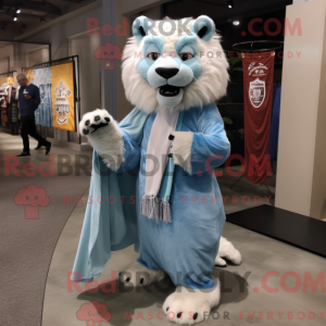 Maskot karakter af en...