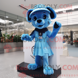 Mascot karakter van een...