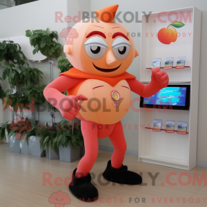 Mascot karakter van een...