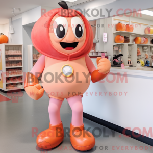 Mascot karakter van een...