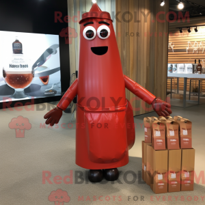 Mascottekarakter van een...