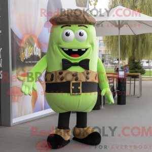 Mascot character of a Olive...