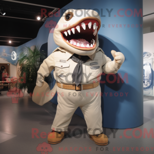 Mascot character of a Cream...