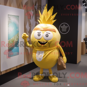 Mascot character of a Gold...