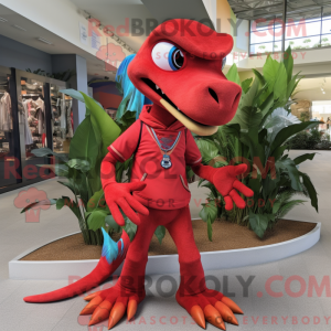 Mascot karakter van een...