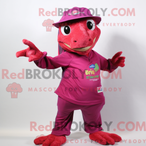 Mascot karakter van een...