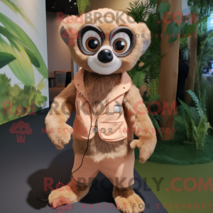Mascot karakter van een...