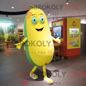 Mascot character of a...