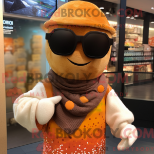 Maskotkarakter av en Rust...
