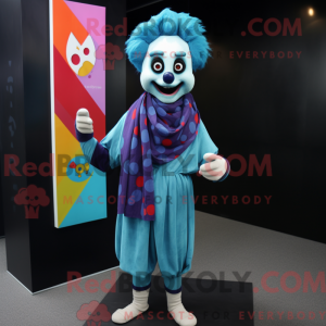 Personagem de máscara de um...