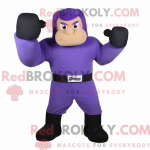 Personagem de máscara de um...