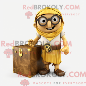 Mascot character of a Gold...