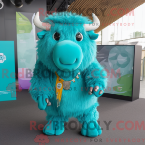 Máscara de bisonte turco...