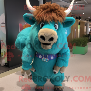 Máscara de bisonte turco...
