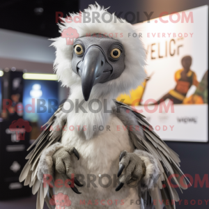 Mascot character of a Gray...