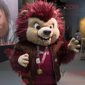 Mascot character of a...