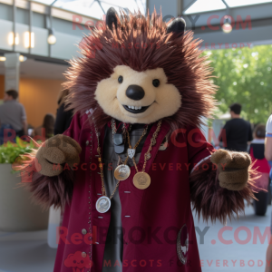 Mascot karakter van een...