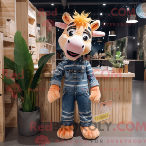 Mascottefiguur van een...