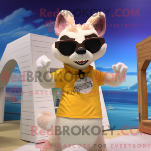 Mascottekarakter van een...