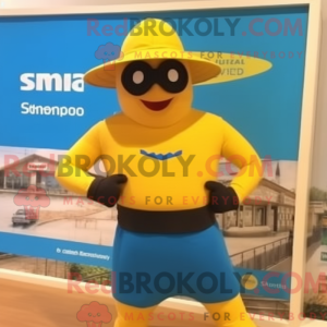 Mascottekarakter van een...