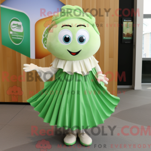 Postava maskota Green Clam...