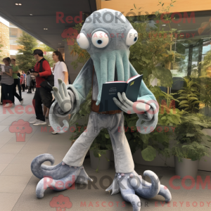 Mascot character of a Gray...