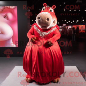 Mascot character of a Red...