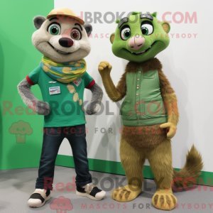 Mascot character of a...