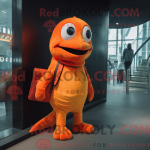 Mascot karakter van een...