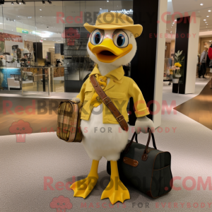 Mascot character of a Gold...
