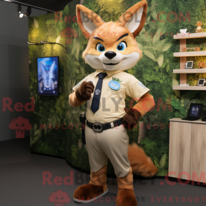 A máscara de Tan Fox foi...