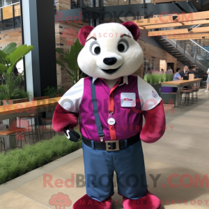 Mascot character of a...