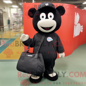 Mascot character of a Black...