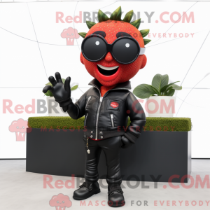 Mascot character of a Black...