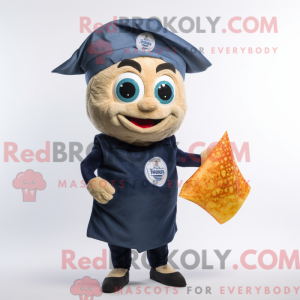 Mascot character of a Navy...