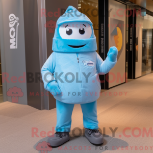 Mascot character of a Sky...