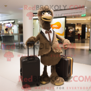 Mascottefiguur van een...