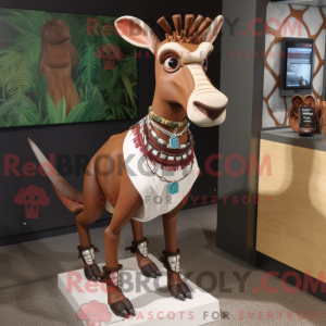 Postava maskota Tan Okapi...