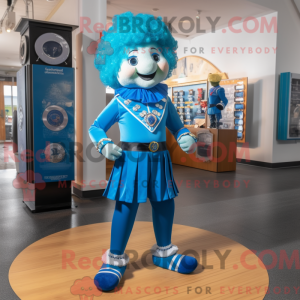 Mascot karakter van een...