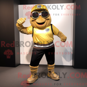 Mascot character of a Gold...