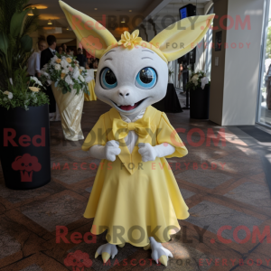 Mascot character of a Lemon...