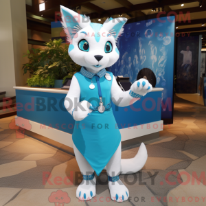 Mascottekarakter van een...