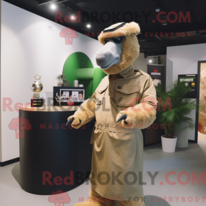 Mascot character of a Olive...