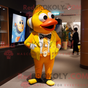 Mascottekarakter van een...