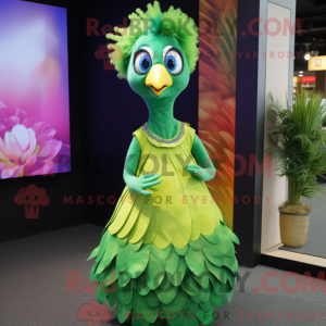 Mascot character of a Lime...