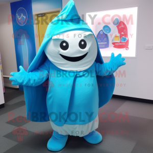 Cyan Pho Maskottchen Kostüm...