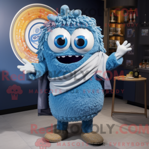 Mascot character of a Blue...