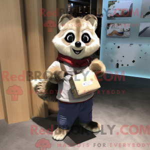 Maskottchen-Charakter eines...
