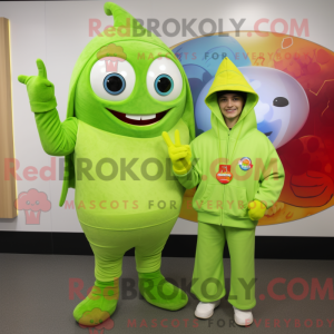 Mascot character of a Lime...